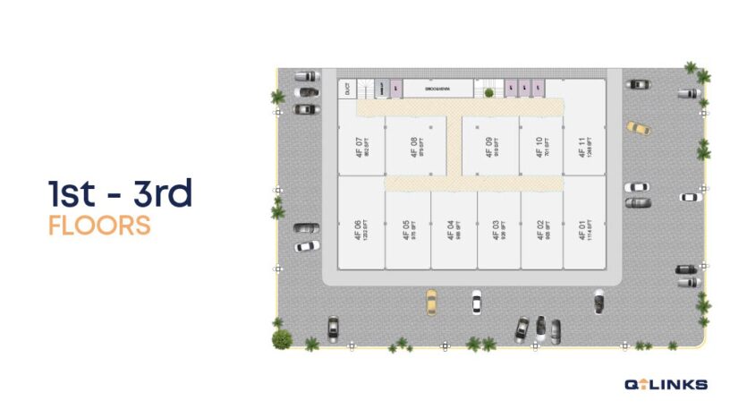 Q Bazaar 1 - 3rd Floor Project Plan