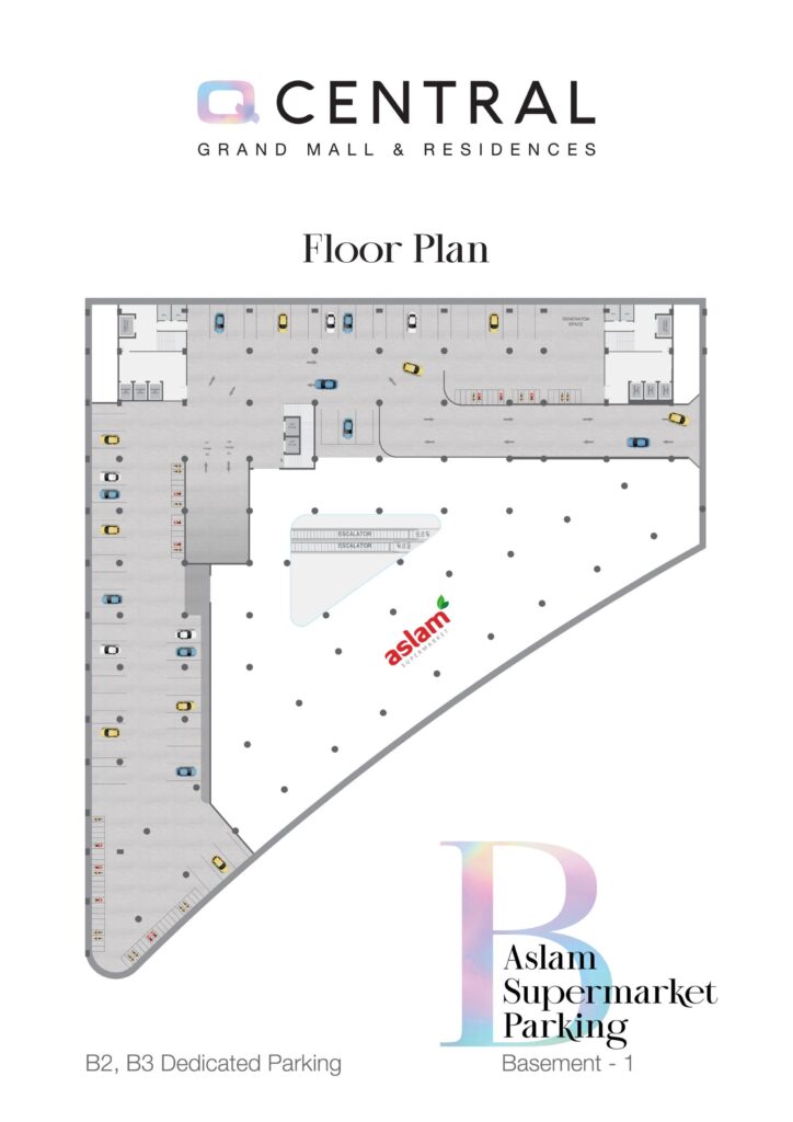 Q Central Basement Floor Plan