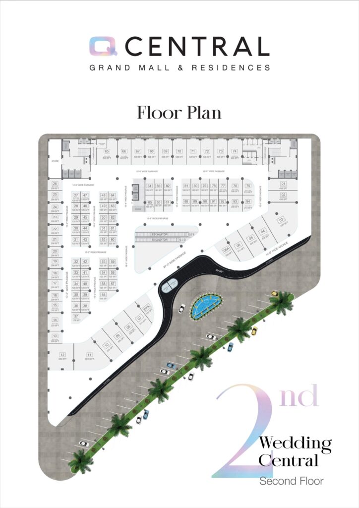 Q Central Second Floor Plan